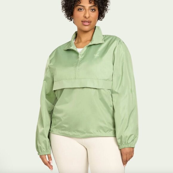 Bala Jackets & Blazers - FabFitFun x Bala Running Jacket Break Away Womens L/XL $80 Light Green NEW